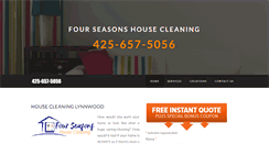 Desktop Screenshot of lynnwoodhousecleaning.com